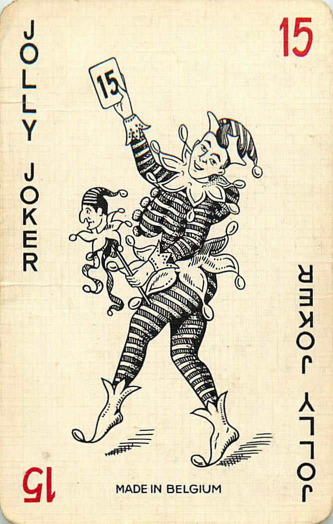 Joker Playing Cards Jolly Joker 15 (JK01-33I)