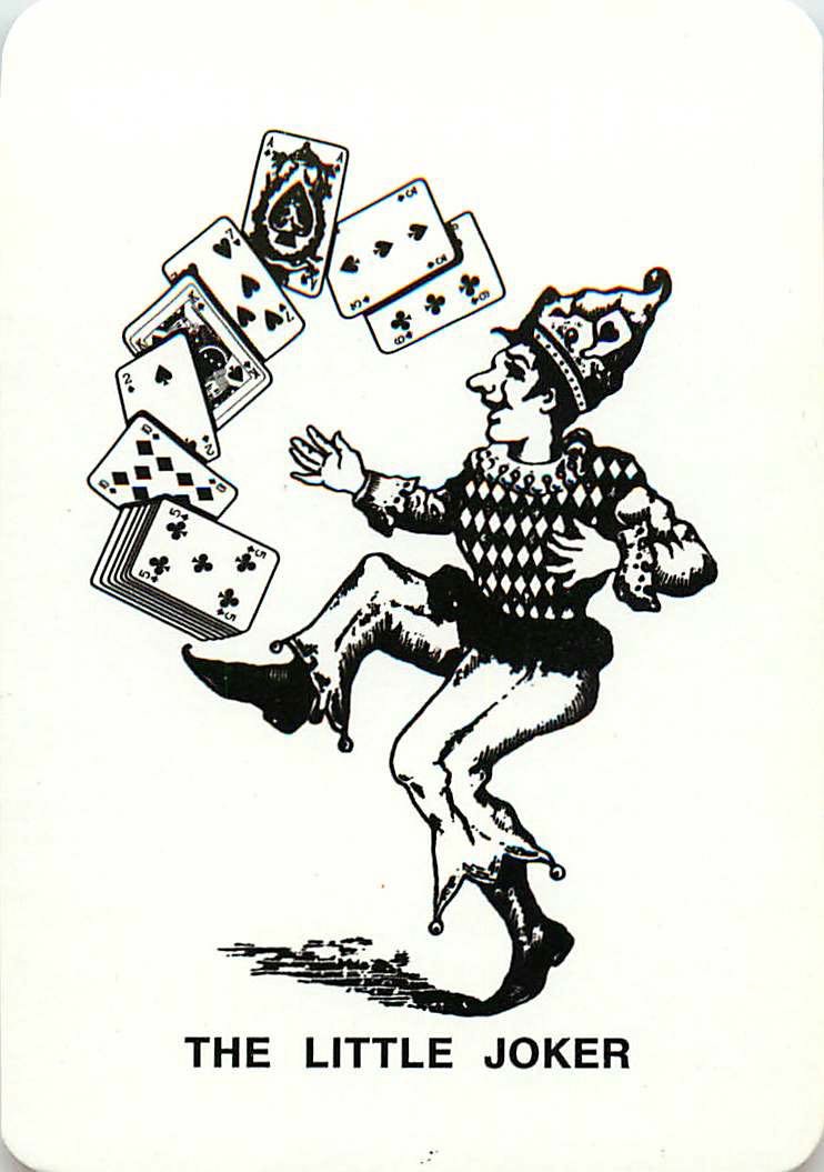 Joker Playing Cards The Little Joker 63x88mm (JK01-32B)