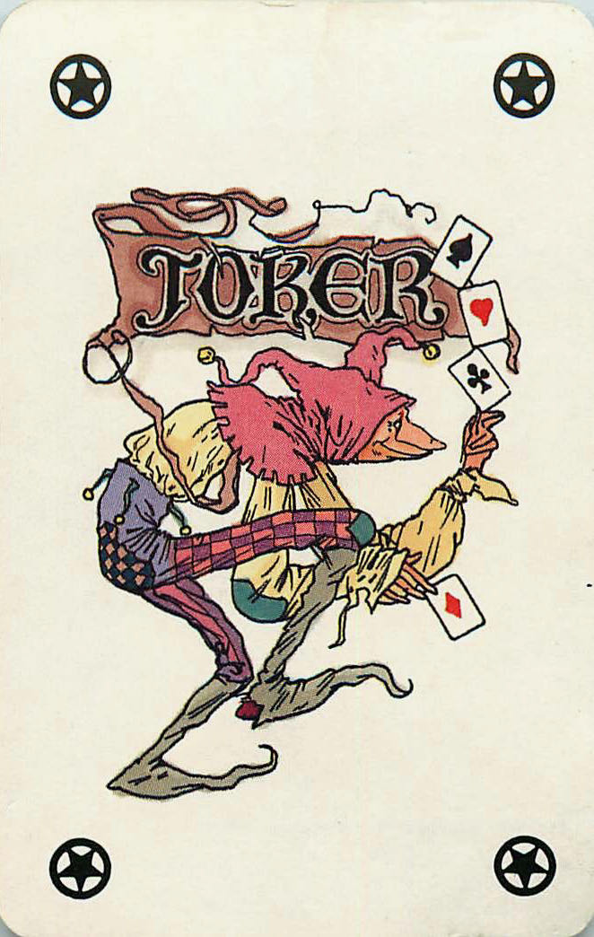 Joker Playing Cards Made in Hong Kong 57x88mm (JK01-32E)