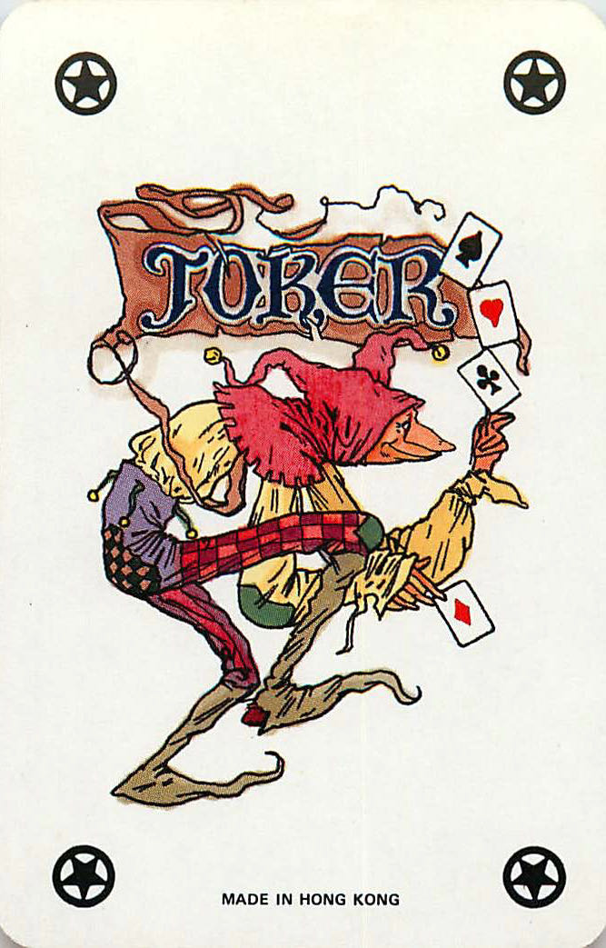 Joker Playing Cards Made in Hong Kong 57x88mm (JK01-32F)