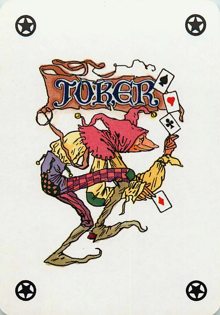 Joker Playing Cards Made in Hong Kong 62x88mm (JK01-32D)