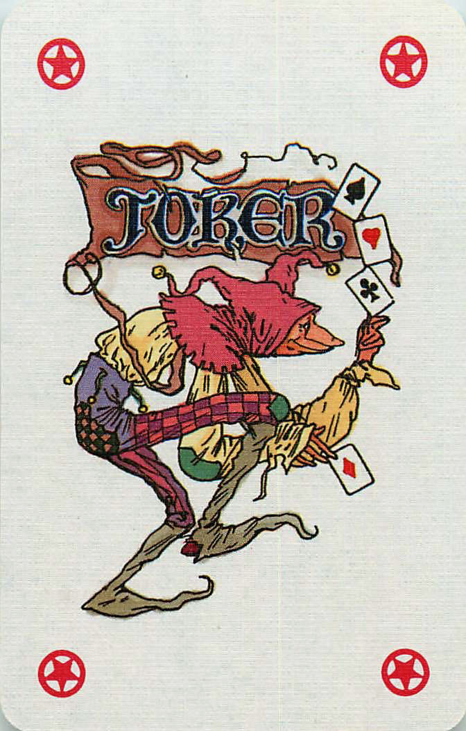 Joker Playing Cards Made in Hong Kong 57x88mm (JK01-39I)
