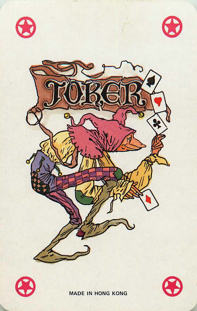 Joker Playing Cards Made in Hong Kong 57x88mm (JK01-33C)