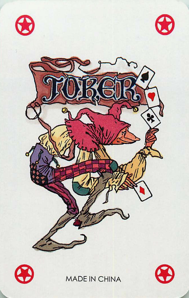 Joker Playing Cards Made in China 57x88mm (JK01-33A)