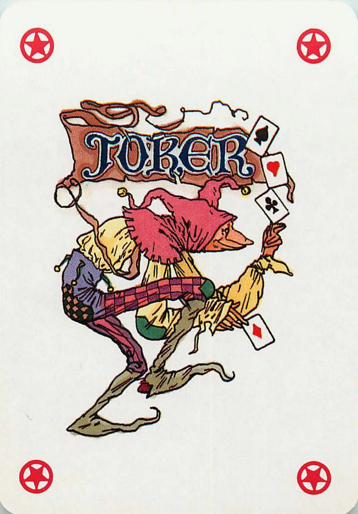 Joker Playing Cards Made in Hong Kong 62x88mm (JK01-32I)