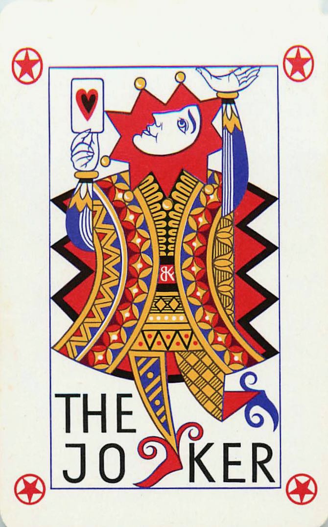 Joker Playing Cards The Joker (JK01-34G)