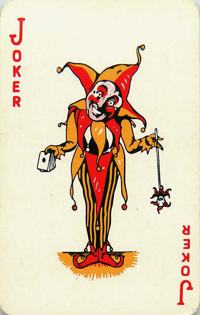 Joker Playing Cards Too Bad (JK01-29F)