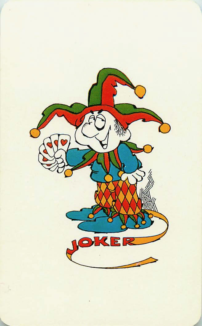 Joker Playing Cards Heart Cards (JK01-31H) - Click Image to Close