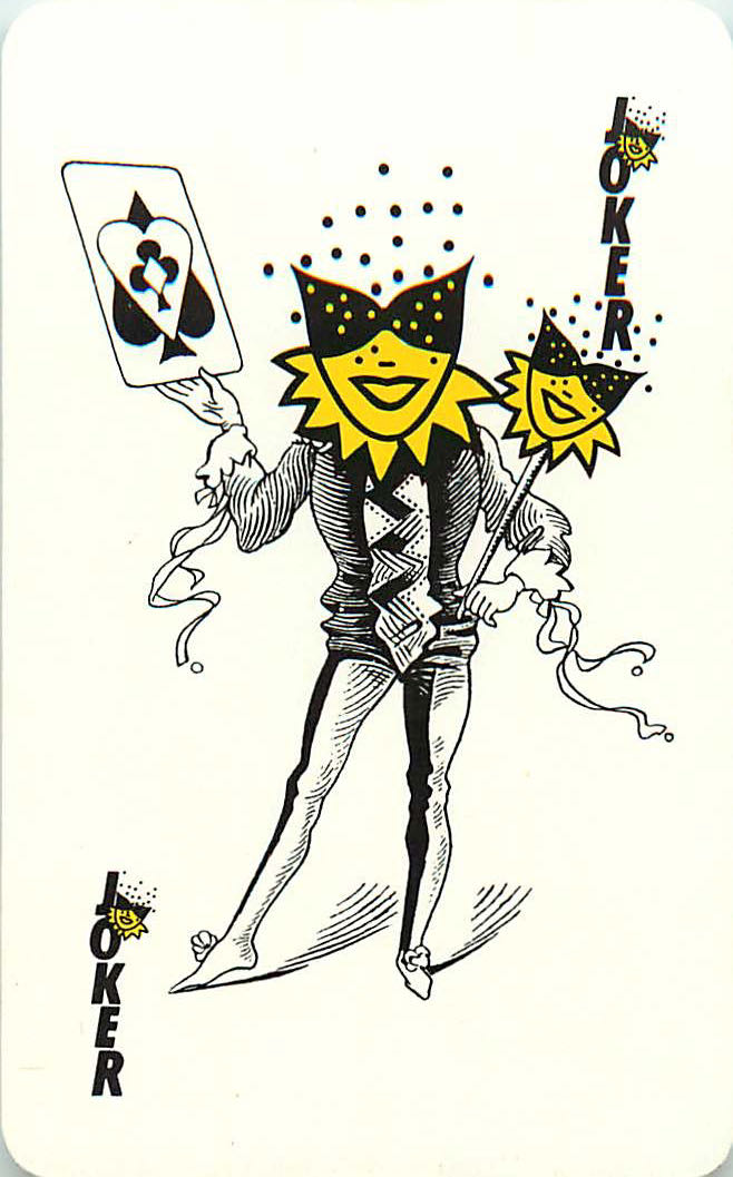 Joker Playing Cards Lotto Joker (JK01-32A) - Click Image to Close