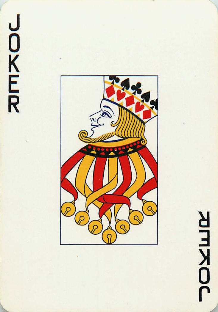 Joker Playing Cards King (JK01-24F) - Click Image to Close