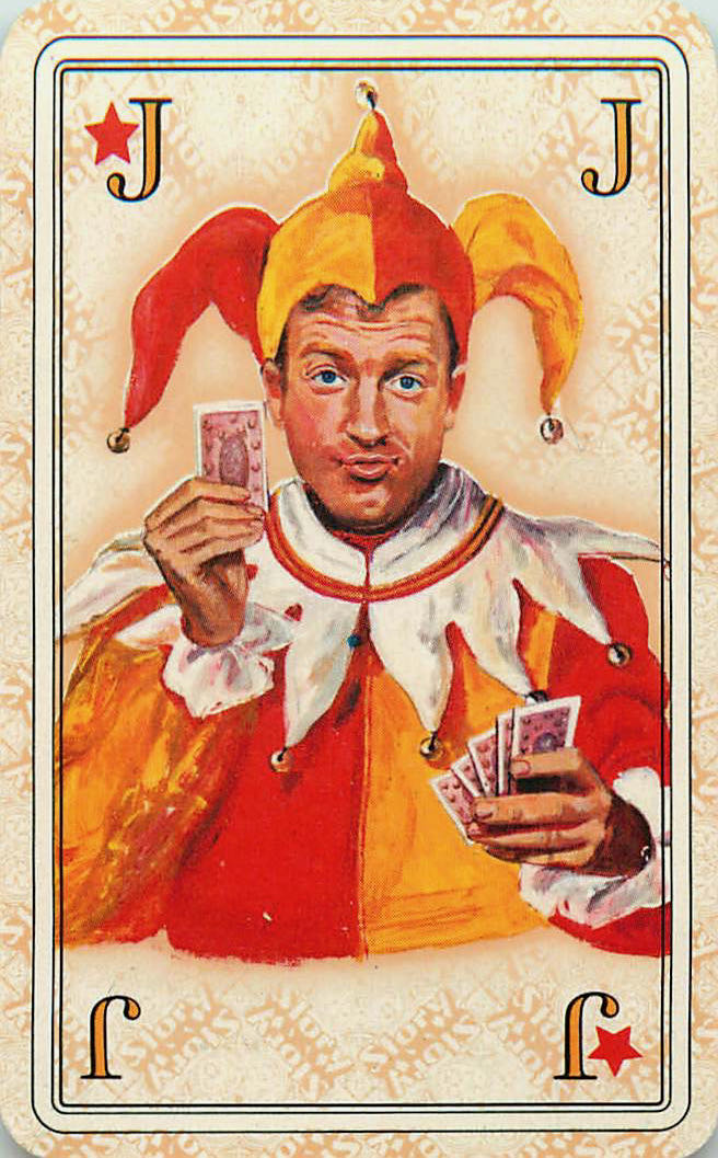 Joker Playing Cards Joker with Cards (JK01-25B)