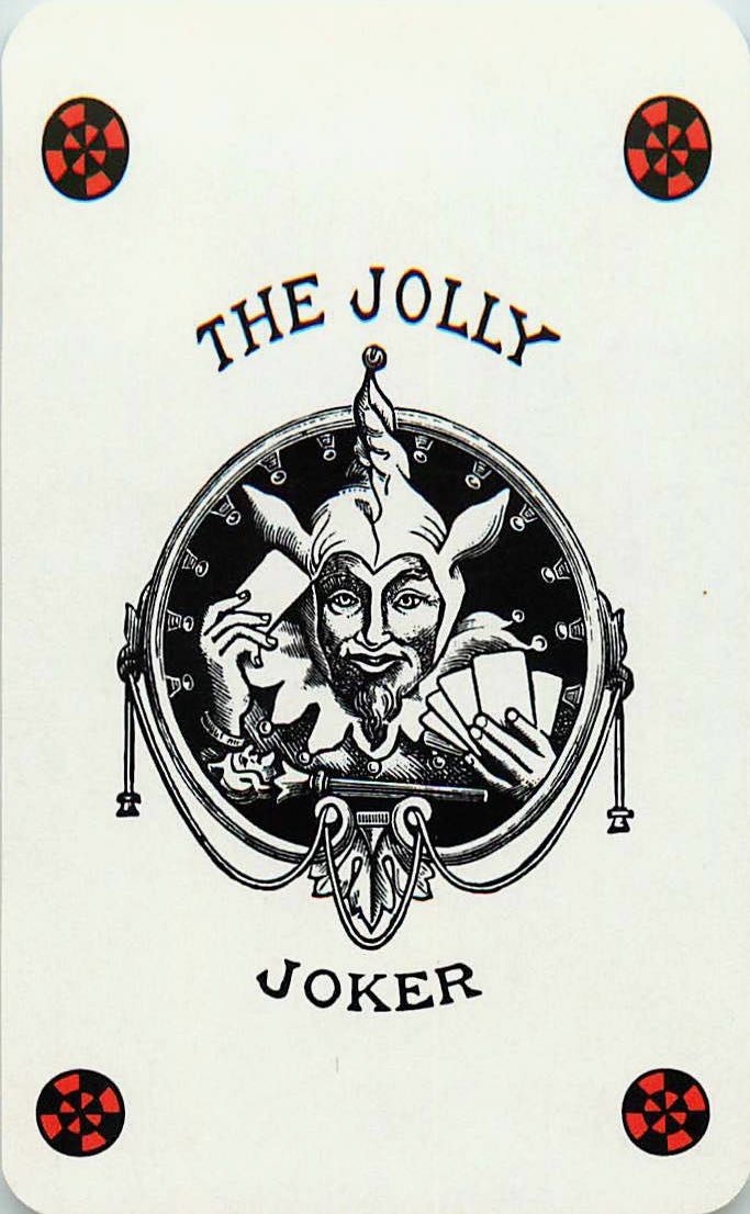 Joker Playing Cards Head & Cards (JK01-02C)