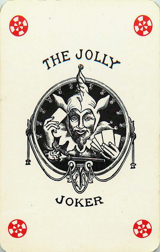 Joker Playing Cards Head & Cards (JK01-02B) - Click Image to Close