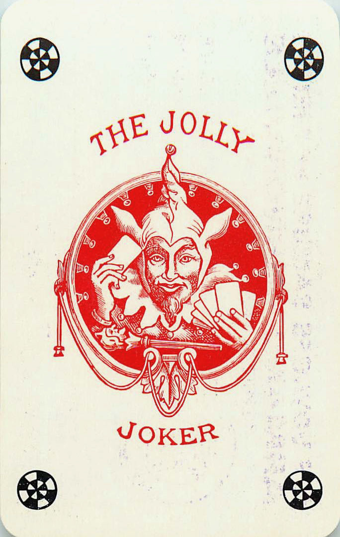Joker Playing Cards Head & Cards (JK01-03B)