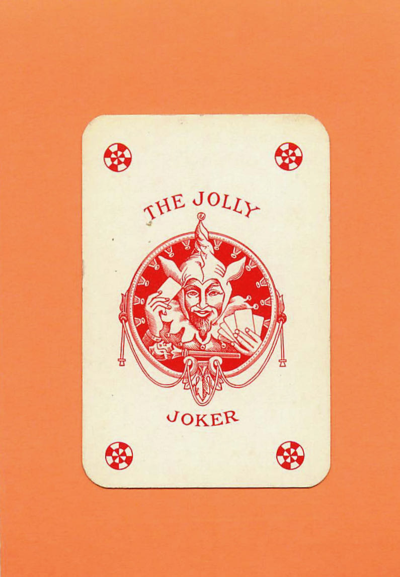 Joker Playing Cards Head & Cards 42x62mm (JK01-04H)