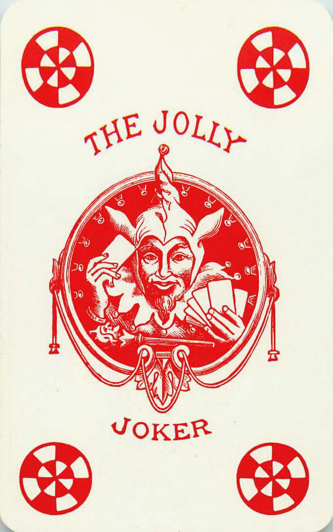 Joker Playing Cards Head & Cards (JK01-03D)