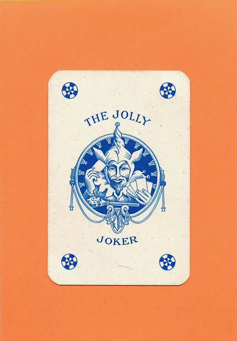 Joker Playing Cards Head & Cards 42x62mm (JK01-04I)