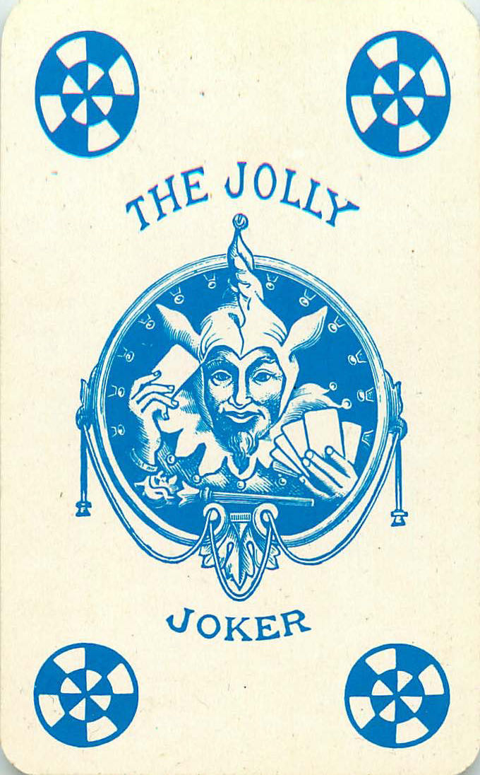 Joker Playing Cards Head & Cards (JK01-03F)