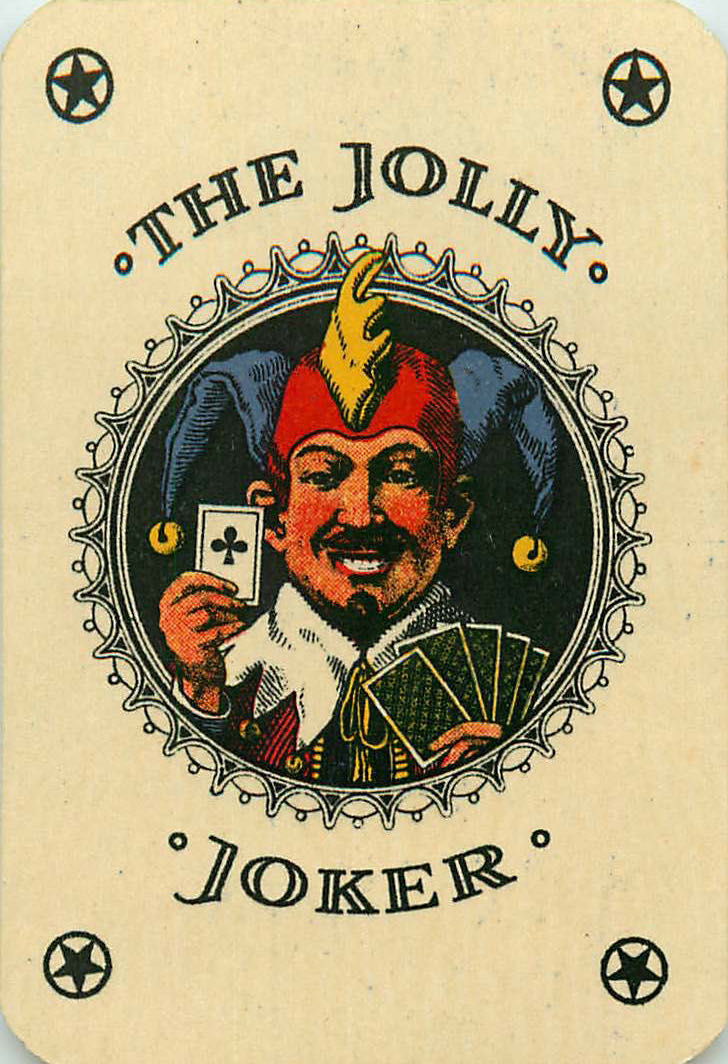 Joker Playing Cards Head & Cards (JK01-05F)