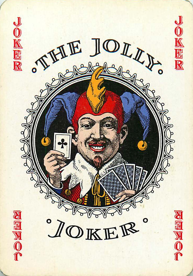 Joker Playing Cards Head & Cards (JK01-05D)