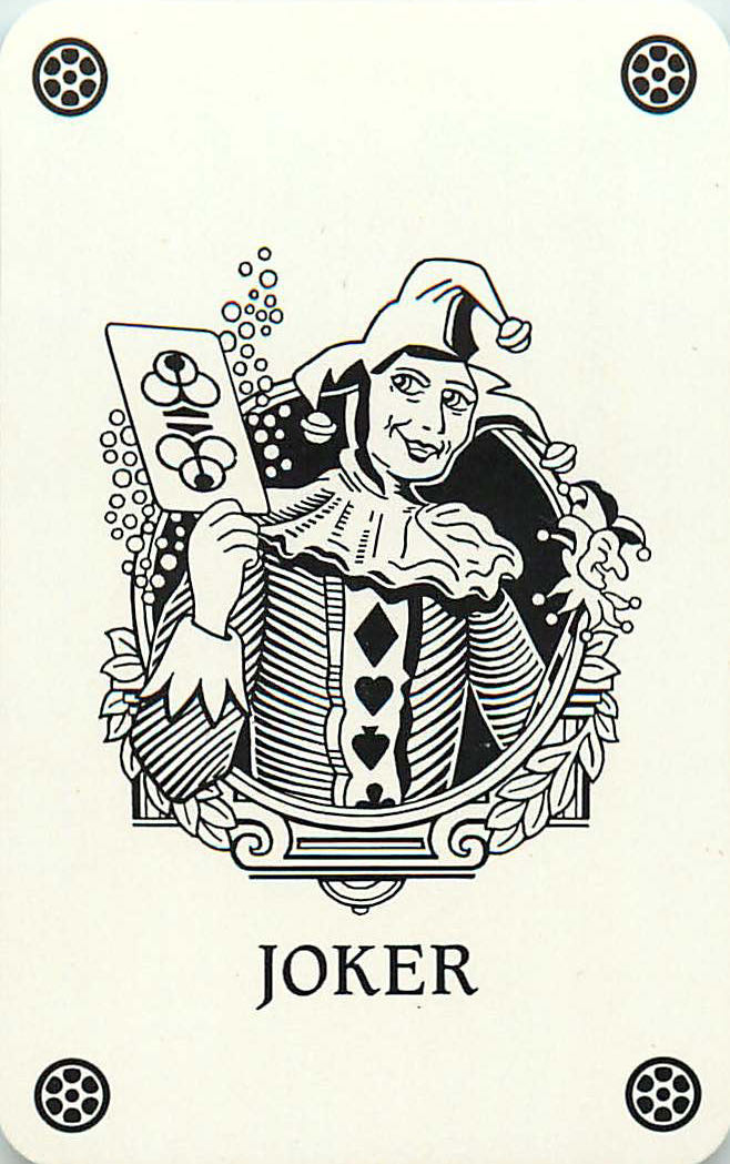 Joker Playing Cards Head & Cards (JK01-09A)