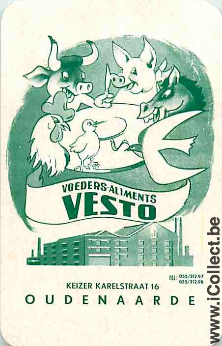 Single Swap Playing Cards Product Agriculture Vesto (PS12-21B)