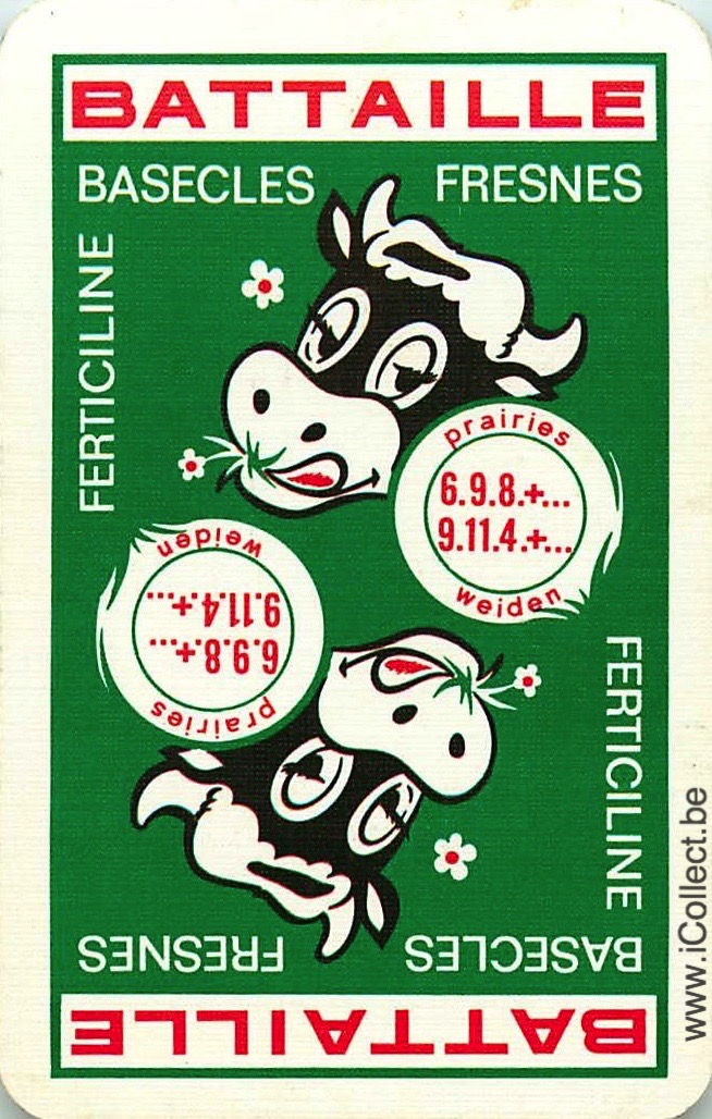 Single Swap Playing Cards Agriculture Battaille (PS22-51H)