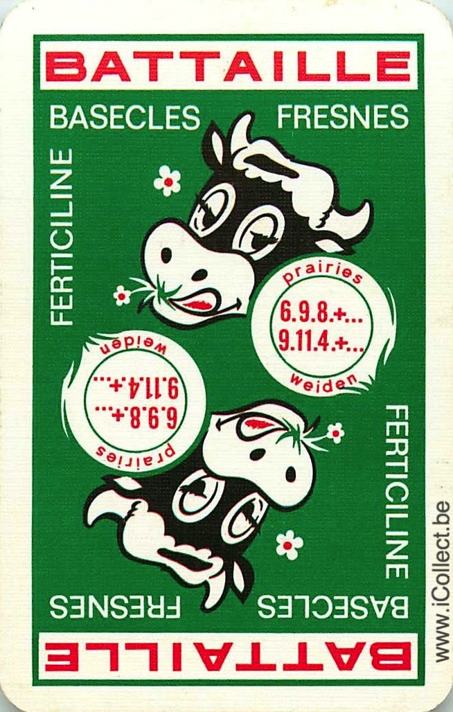 Single Swap Playing Cards Agriculture Battaille (PS22-51H) - Click Image to Close