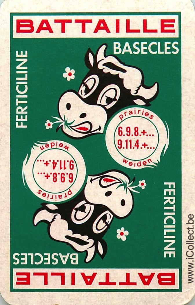 Single Swap Playing Cards Agriculture Battaille (PS22-51I) - Click Image to Close