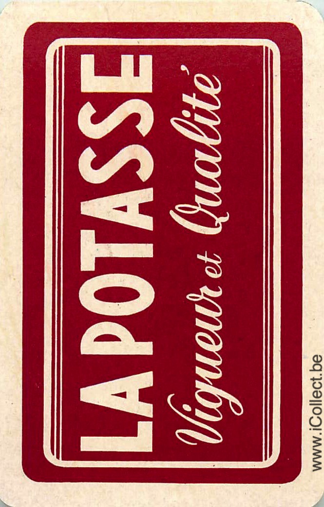 Single Swap Playing Cards Agriculture La Potasse (PS22-51E) - Click Image to Close