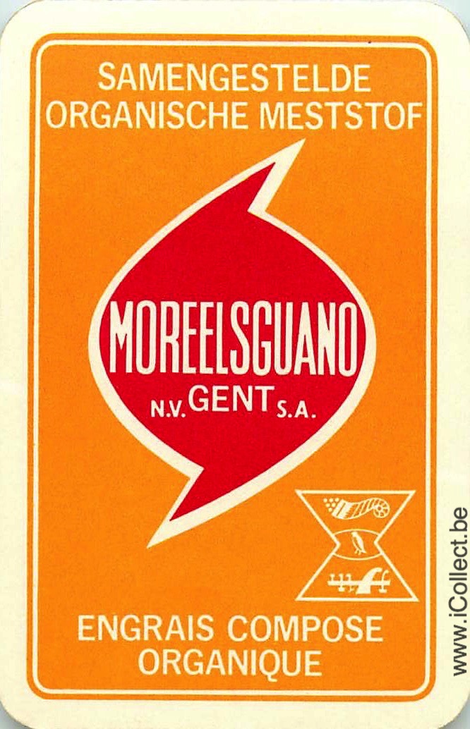 Single Swap Playing Cards Agriculture Moreelsguano (PS22-40G) - Click Image to Close