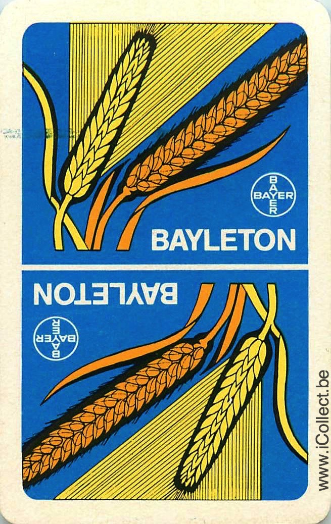 Single Swap Playing Cards Agriculture Bayer Bayleton (PS22-58A)