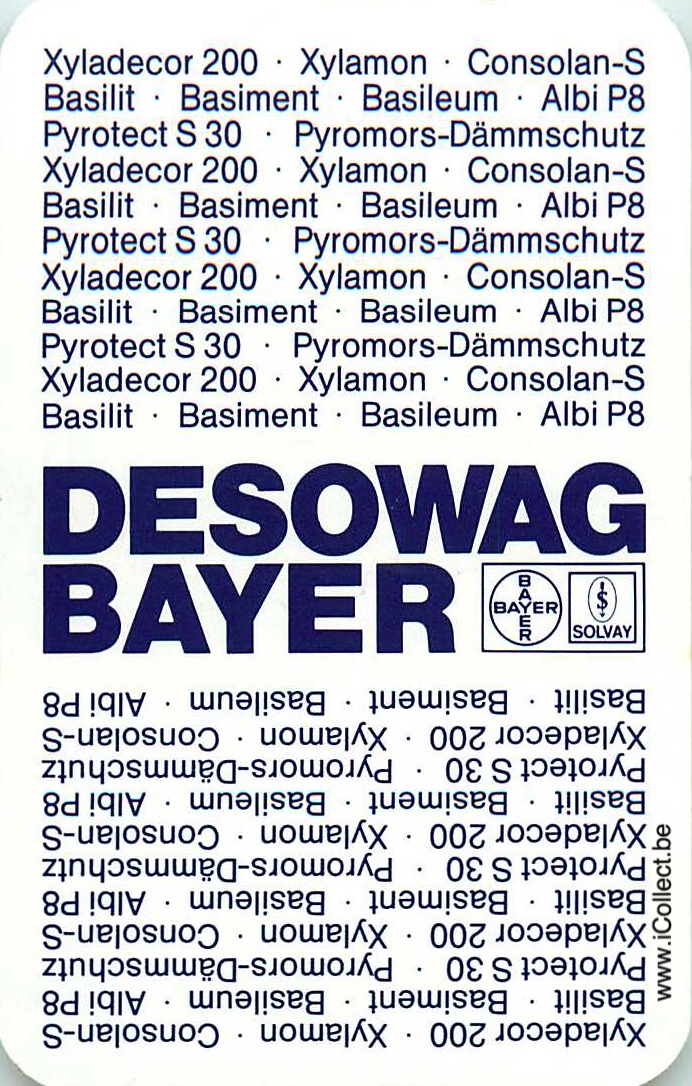 Single Swap Playing Cards Agriculture Bayer (PS06-04D)
