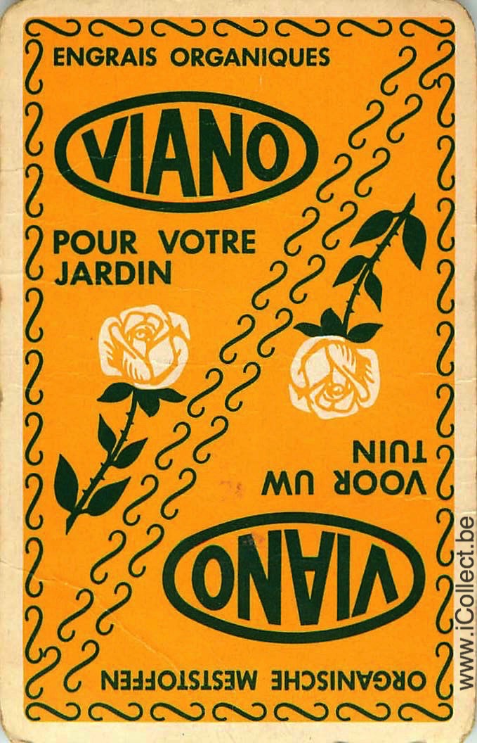 Single Swap Playing Cards Agriculture Viano Fertilizer (PS22-47B
