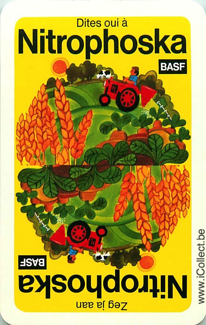 Single Swap Playing Cards Agriculture BASF Nitrophoska (PS22-48A