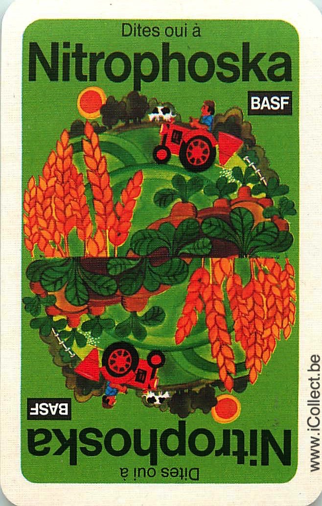 Single Swap Playing Cards Agriculture BASF Nitrophoska (PS22-48B