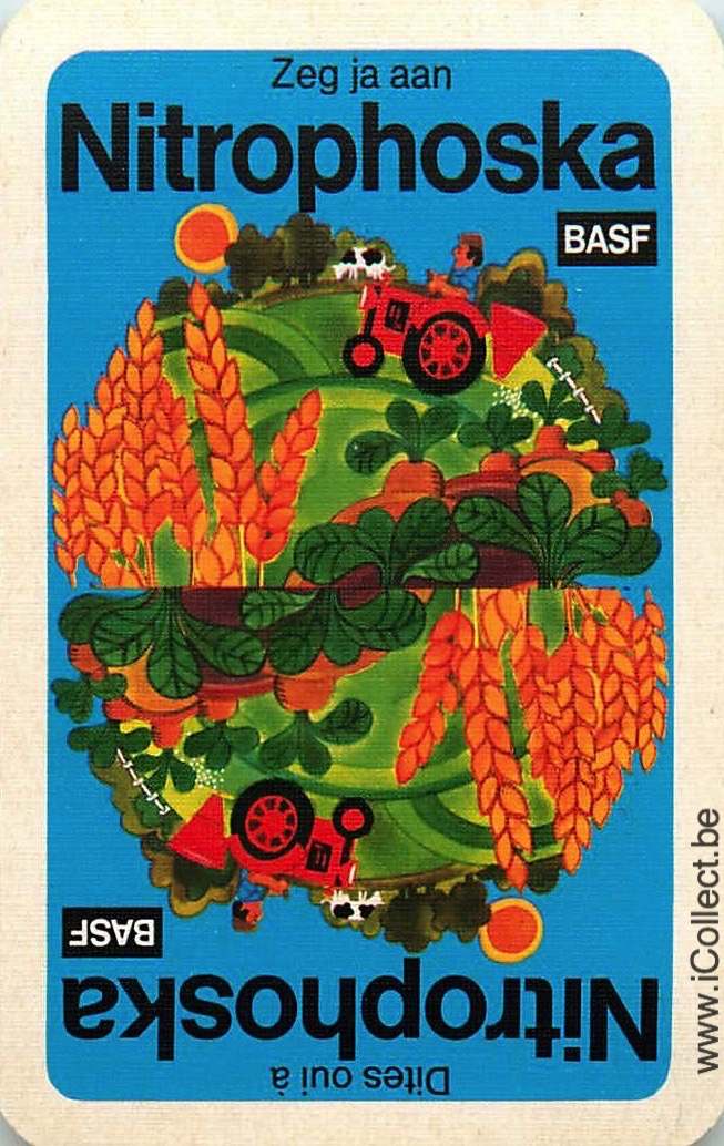 Single Swap Playing Cards Agriculture BASF Nitrophoska (PS22-48C