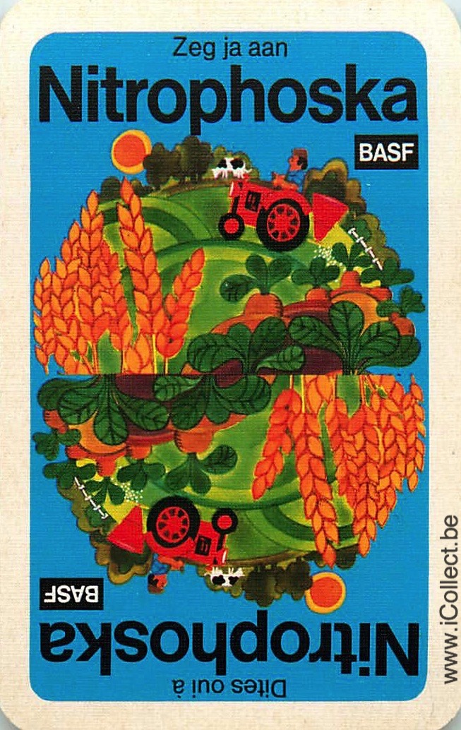 Single Swap Playing Cards Agriculture BASF Nitrophoska (PS22-48C - Click Image to Close