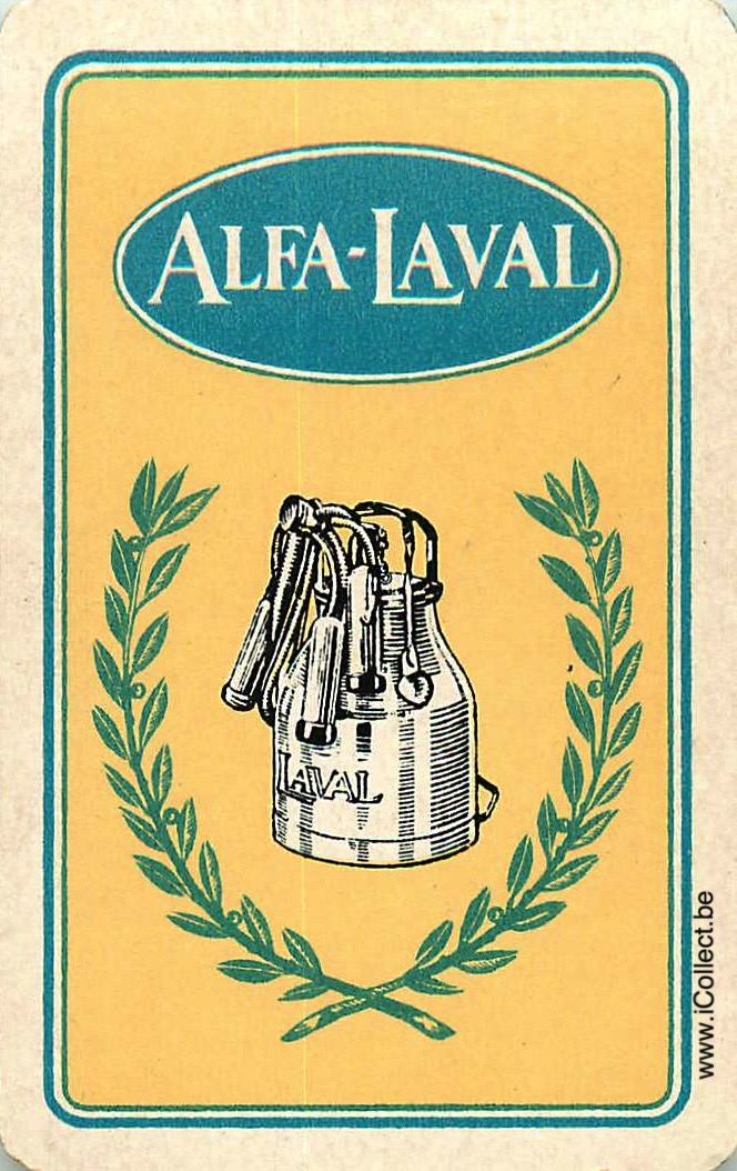 Single Swap Playing Cards Agriculture Alfa-Laval (PS22-24E)