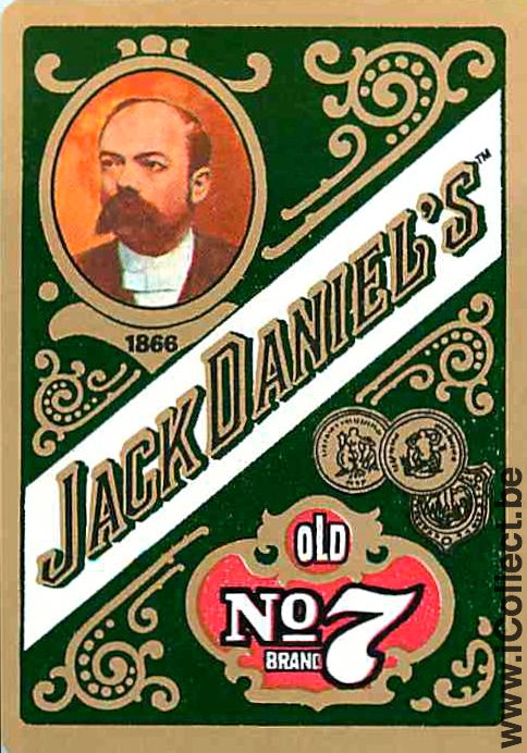 Single Swap Playing Cards Whisky Jack Daniels (PS06-17C) - Click Image to Close