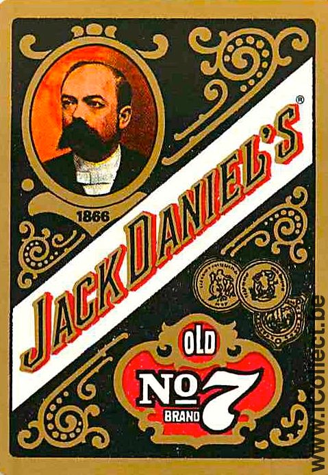 Single Swap Playing Cards Whisky Jack Daniels (PS06-17D) - Click Image to Close