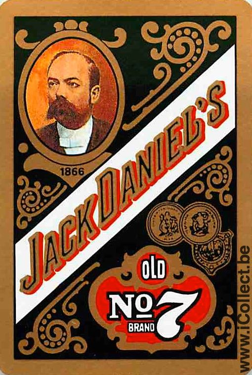 Single Swap Playing Cards Whisky Jack Daniels (PS06-17F) - Click Image to Close