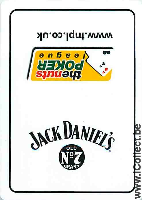 Single Swap Playing Cards Alcohol Jack Daniels (PS04-48F)