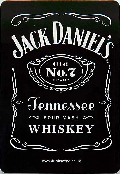 Single Swap Playing Cards Alcohol Jack Daniels (PS02-28F) - Click Image to Close