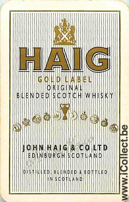 Single Swap Playing Cards Whisky Haig Scotch (PS06-17H)
