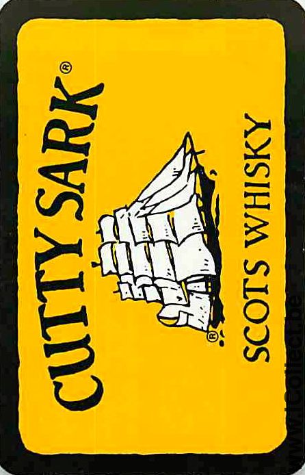 Single Swap Playing Cards Whisky Cutty Sark (PS06-20E)