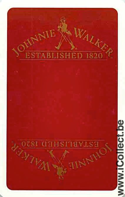 Single Swap Playing Cards Whisky Johnny Walker (PS06-20F)