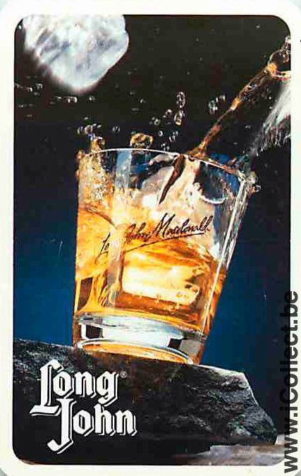 Single Swap Playing Cards Whisky Long john (PS06-21C) - Click Image to Close