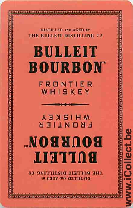 Single Swap Playing Cards Whisky Bulleit Bourbon (PS01-17E)