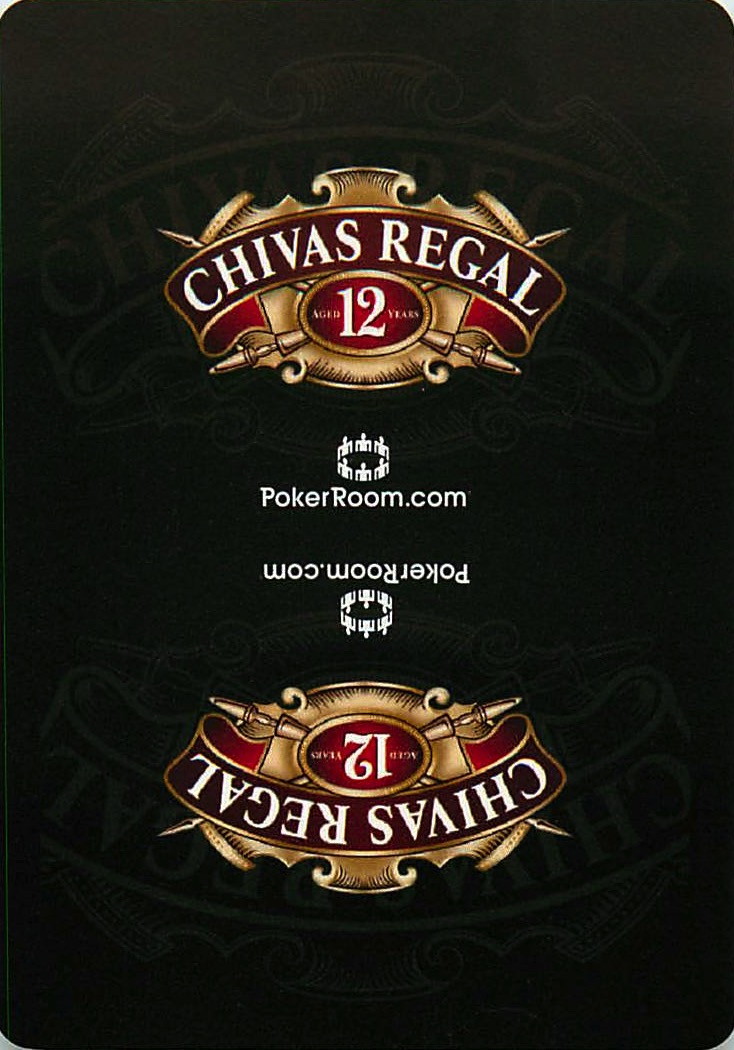 Single Swap Playing Cards Whisky Chivas Regal (PS01-54A)